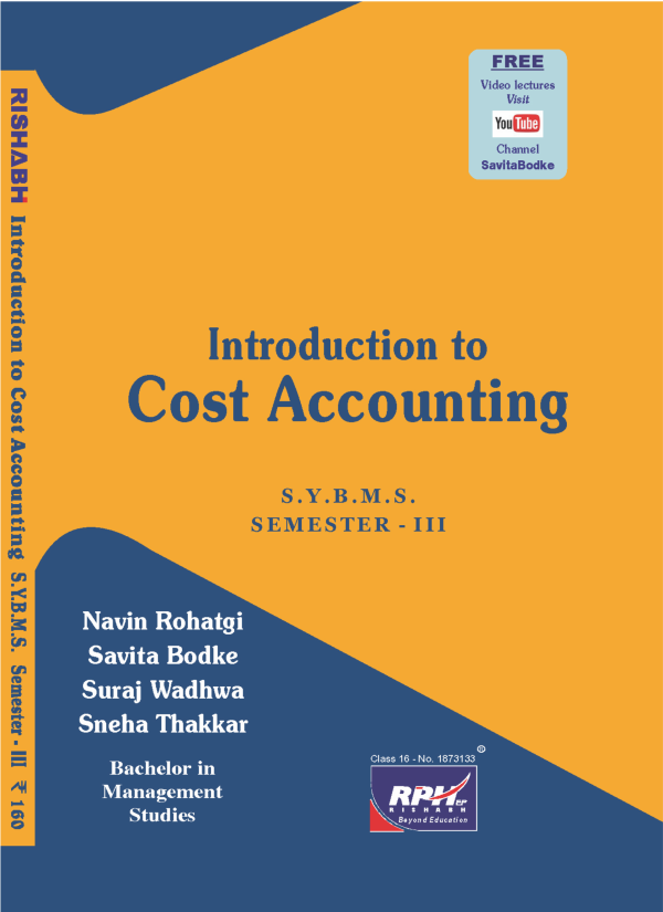 Introduction To Cost Accounting – Rishabh Publishing House